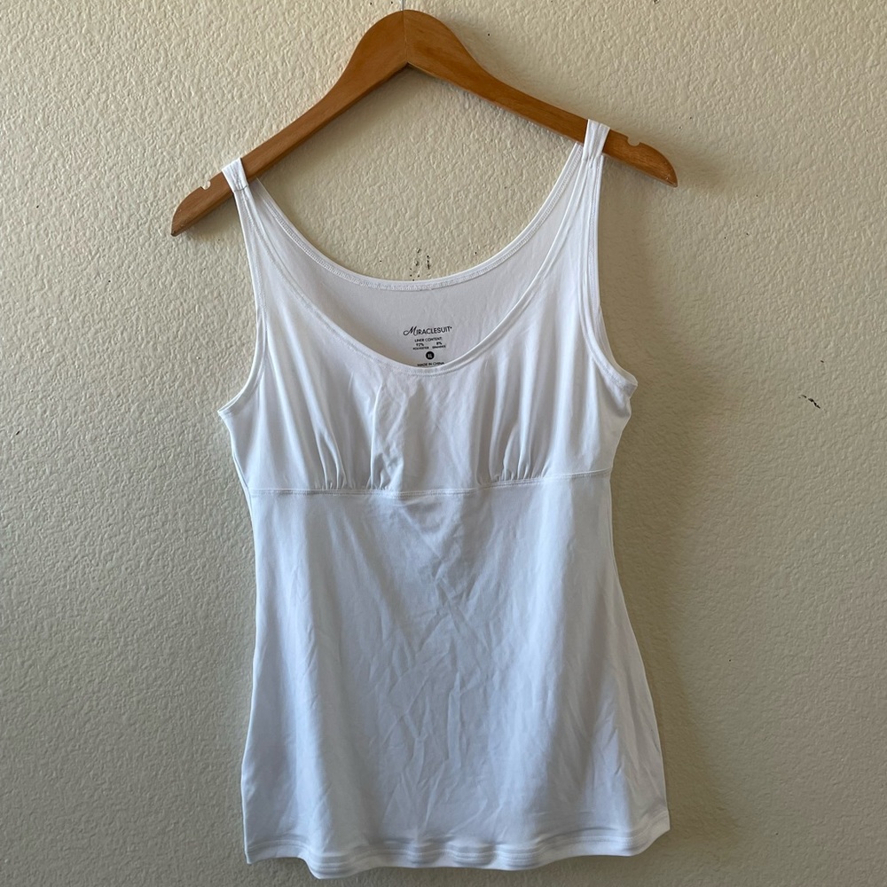 Miraclesuit Solid White Lightweight Everyday Shap… - image 4